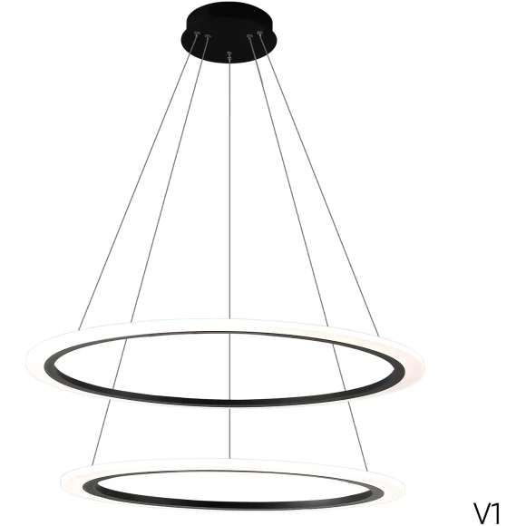 Люстра Crystal Lux MANZANA SP53W LED BLACK Люстра Crystal Lux MANZANA SP53W LED BLACK
