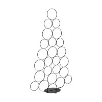 427396 BALLYMENA Рождественское украшение Ель металл коричневый D220