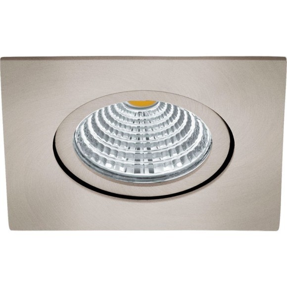 98304 Светодиодный встраиваемый светильник SALICETO димм. с рег-кой, 6W(LED), 88х88, 380lm, 3000K