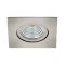 Встраиваемый точечный светильник EGLO SALICETO 98304, встроенный LED 6Вт, 2700К, 450Лм, диммирование TRIAC/MOSFET, матовый никелевый корпус, врезное отверстие 68 мм, глубина встройки 42 мм