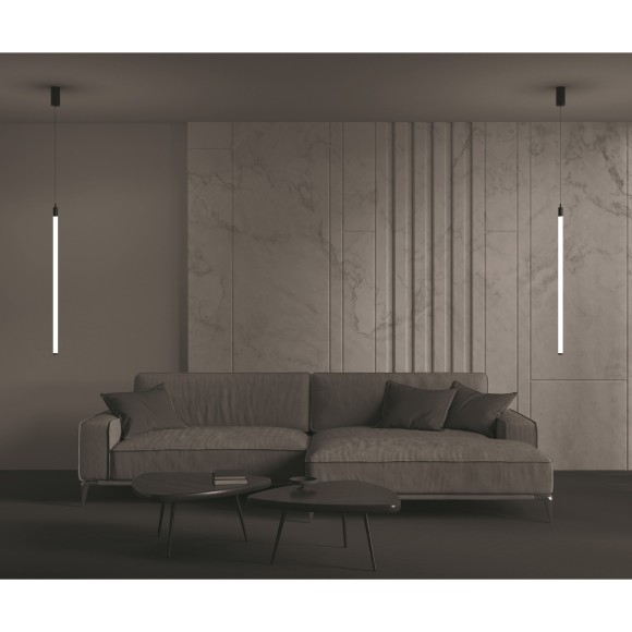 Подвесной светильник цилиндр Maytoni P022PL-L20B3K Ray светодиодный LED 20W