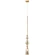 Светильник подвесной Crystal Lux LUX NEW SP1 B AMBER