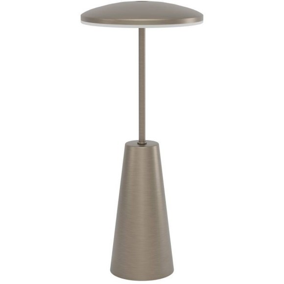 900924 Аккум. настольная лампа диммируемая сенсор. PICCOLA, 2W(LED), 2400K, 3000K, IP54, сталь, темный бронзовый 900924 Аккум. настольная лампа диммируемая сенсор. PICCOLA, 2W(LED), 2400K, 3000K, IP54, сталь, темный бронзовый