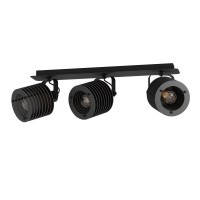 900742 EGLO SEGOVIA Потолочный спот с тремя лампами E27, макс. 120Вт, металл, дерево, черный