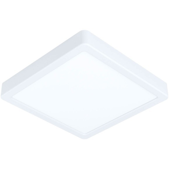 99237 Светодиодный накладной светильник FUEVA 5, 16,5W (LED), 210х210, H28, 1800lm, 3000K, сталь, белы