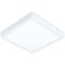99237 Светодиодный накладной светильник FUEVA 5, 16,5W (LED), 210х210, H28, 1800lm, 3000K, сталь, белы