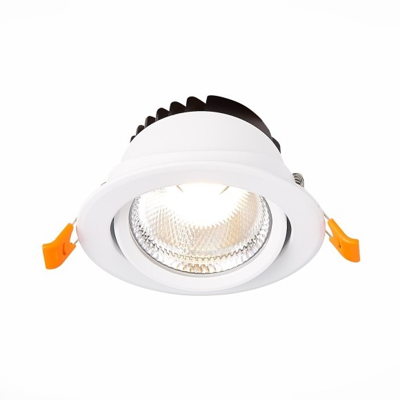 ST211.538.10.36 Св-к встр. Белый LED 1*10W 3000K 750Lm Ra80 36° IP20 D109xH65 220-240V Встраиваемые светильники