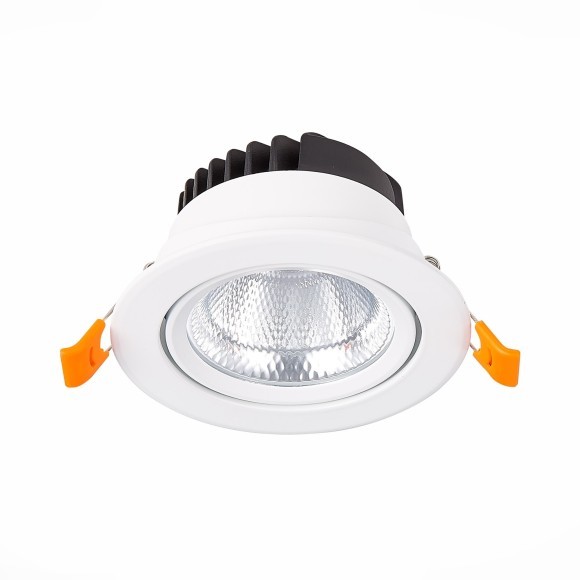 ST211.538.10.36 Св-к встр. Белый LED 1*10W 3000K 750Lm Ra80 36° IP20 D109xH65 220-240V Встраиваемые светильники