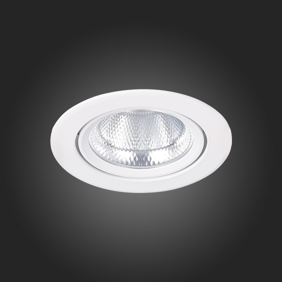 ST211.538.10.36 Св-к встр. Белый LED 1*10W 3000K 750Lm Ra80 36° IP20 D109xH65 220-240V Встраиваемые светильники