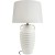 10498T Loft It AMPHORA Настольная лампа E27, 1 × 60 Вт, белое основание из металла и полимерной смолы, белый тканевый абажур