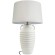 10498T Loft It AMPHORA Настольная лампа E27, 1 × 60 Вт, белое основание из металла и полимерной смолы, белый тканевый абажур