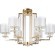 Люстра Crystal Lux NICOLAS SP-PL6 GOLD/WHITE
