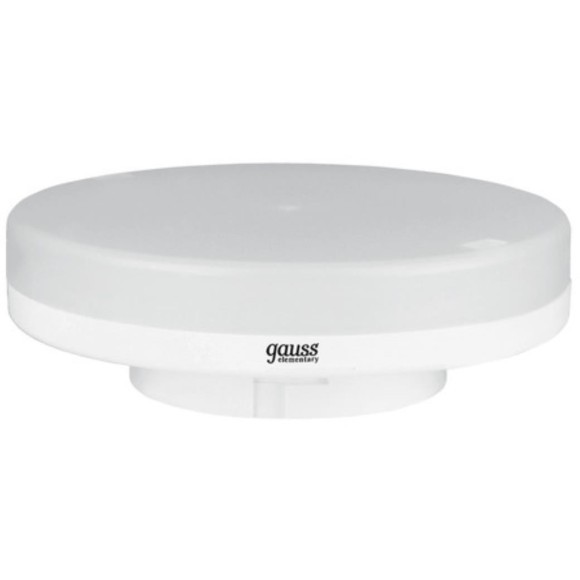 83816 Лампа Gauss Elementary GX53 6W 440lm 3000K LED 1/10/100