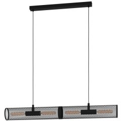 43534 Подвесной потолочный светильник (люстра) REDCLIFFE, 4Х40W, E27, L1080, B125, H1100, сталь, чер