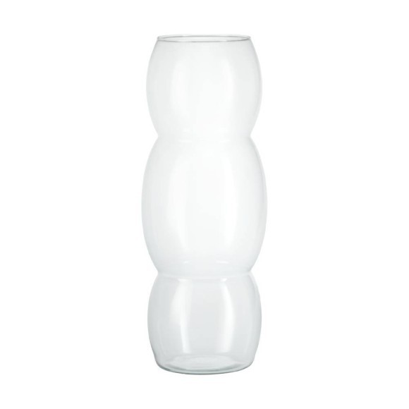 421089 Ваза декоративная DELNITE, H380, ?146, стекло, прозрачный 421089 Ваза декоративная DELNITE, H380, ?146, стекло, прозрачный