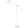 Торшер для чтения Arte Lamp A2054PN-1WH BRACCIO под лампу 1xE27 60W