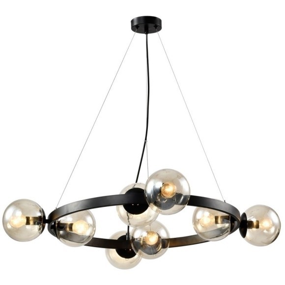 Подвесной светильник кольцом Lussole LSP-8797 FISHERS под лампы 8xE14 320W