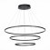 ST605.403.114 Cветильник подвесной SMART ST-Luce Черный/Белый LED 1*114W 2800-6500K Подвесные светильники