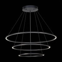 ST605.403.114 Cветильник подвесной SMART ST-Luce Черный/Белый LED 1*114W 2800-6500K Подвесные светильники