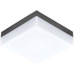 Уличный настенно-потолочный светильник EGLO SONELLA 94872, встроенный LED 8,2Вт, 3000К, 1000Лм, IP44, подключение 220В, 215 × 215 × 70 мм