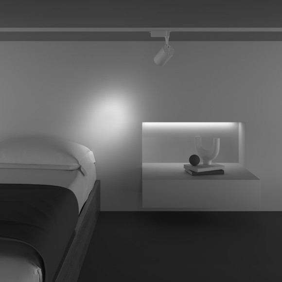 Однофазный двужильный светодиодный трековый светильник Maytoni Unity TR003-1-10W3K-S-W Vuoro 3000К 850Лм CRI90+ 24° 10Вт Однофазный двужильный светодиодный трековый светильник Maytoni Unity TR003-1-10W3K-S-W Vuoro 3000К 850Лм CRI90+ 24° 10Вт