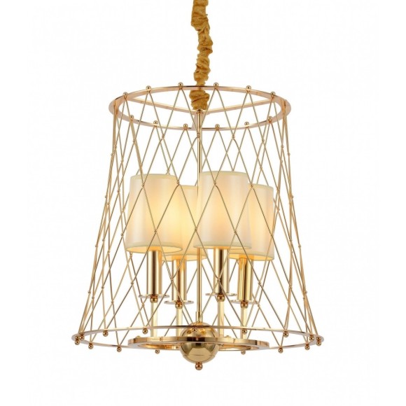 Подвесная люстра Lumina Deco Berton LDP 8013-4 F.GD