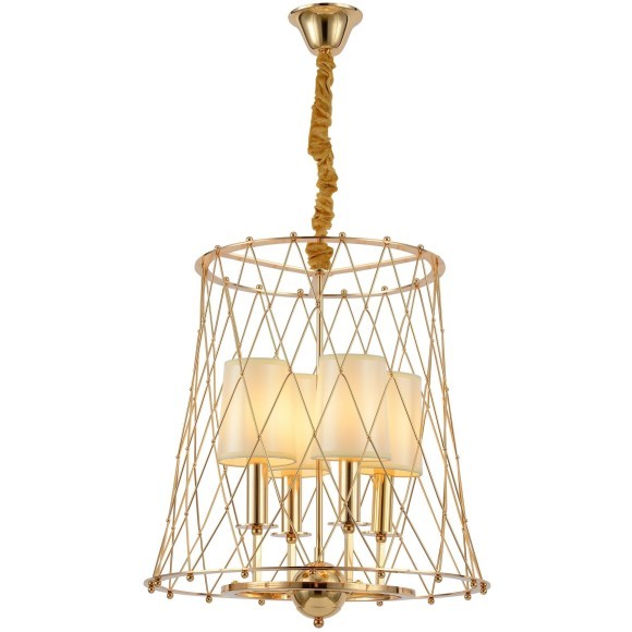 Подвесная люстра Lumina Deco Berton LDP 8013-4 F.GD