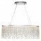 SL6201.103.37 Люстра подвесная ST-Luce Серебристый/Прозрачный LED 1*37W 3000K/4000K/6000K VEGA