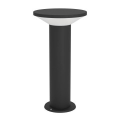 901841 RIGOSA Уличный светодиодный фонарь LED, 10Вт, 1100Лм, 3000К, IP44, сталь черный, пластик белый 901841 RIGOSA Уличный светодиодный фонарь LED, 10Вт, 1100Лм, 3000К, IP44, сталь черный, пластик белый