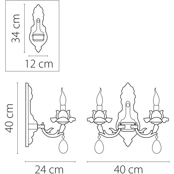 Бра Anemone Lightstar 714624
