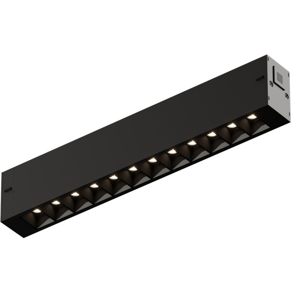 DK8001-BK Трековый магнитный светодиодный SMART (TUYA, Алиса, Wi-Fi, пам. настроек) светильник Denkirs SMART 220V CRI90+ 3000-6000К 800Лм 24° 9Вт