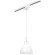Однофазный двужильный трековый светильник Lightstar L1T765016 Loft под сменную лампу Е14