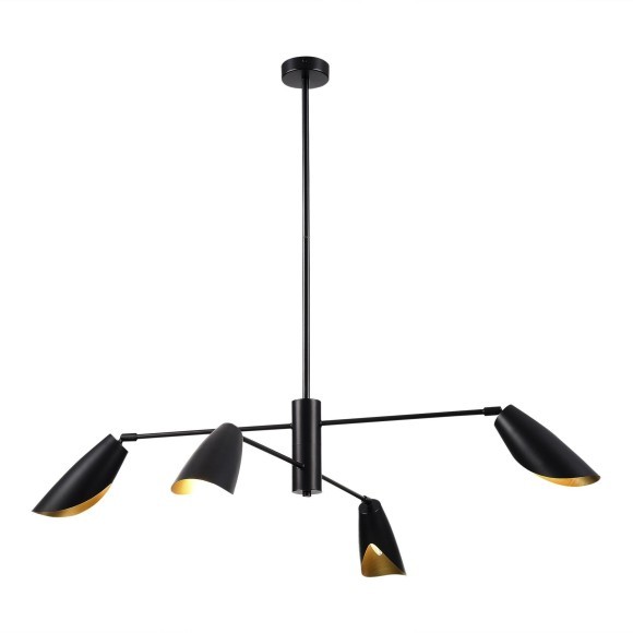 SLE1254-403-04 Светильник подвесной Черный/Черный E14 4*60W ALTON SLE1254-403-04 Светильник подвесной Черный/Черный E14 4*60W ALTON