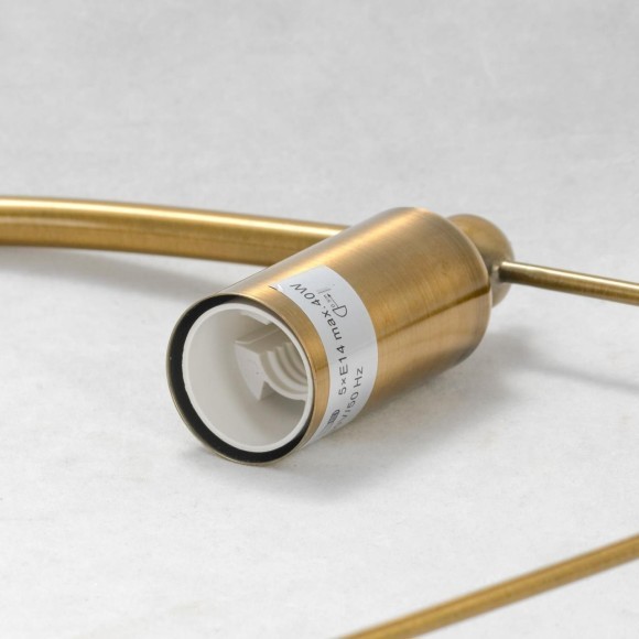 Люстра подвесная Lussole GRLSP-8210 MONTANA IP21 под лампы 5xE14 30W