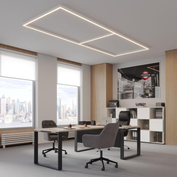 Светильник линейный Novotech светодиод. с переключ. цв. температуры IP20 LED 20W 220-240V 3000К\4000К\6000К FATTO 359602