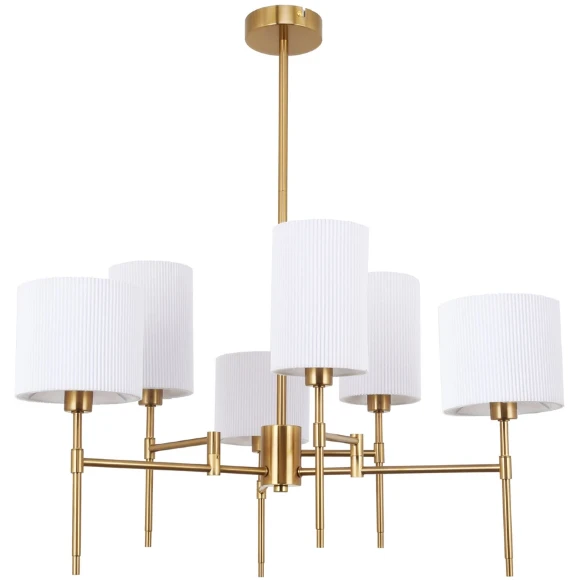 A4108LM-6PB Arte lamp DEBORA Подвесная люстра на штанге на 6 плафонов