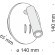Бра Maytoni C176-WL-01-6W-W Ios 176 светодиодная LED 9W