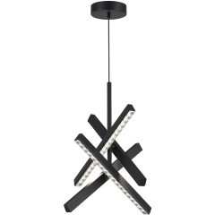 SL1018.413.04 Светильник подвесной ST-Luce черный/прозрачный LED 1*43W 4000K EUCLIDICS SL1018.413.04 Светильник подвесной ST-Luce черный/прозрачный LED 1*43W 4000K EUCLIDICS