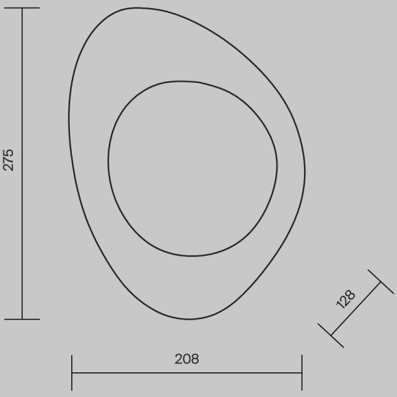 Настенный светильник (бра) Maytoni MOD306WL-01CH