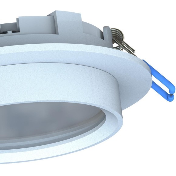 4672-1U, уличный светильник, D110xH42, cutout:D95, 1xGX53LEDx15W, IP44, excluded