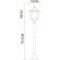 Парковый уличный светильник Arte Lamp PEGASUS A3151PA-1BN