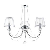 Люстра потолочная Freya FR5661-PL-03-CH Beverly под лампы 3xE14 40W