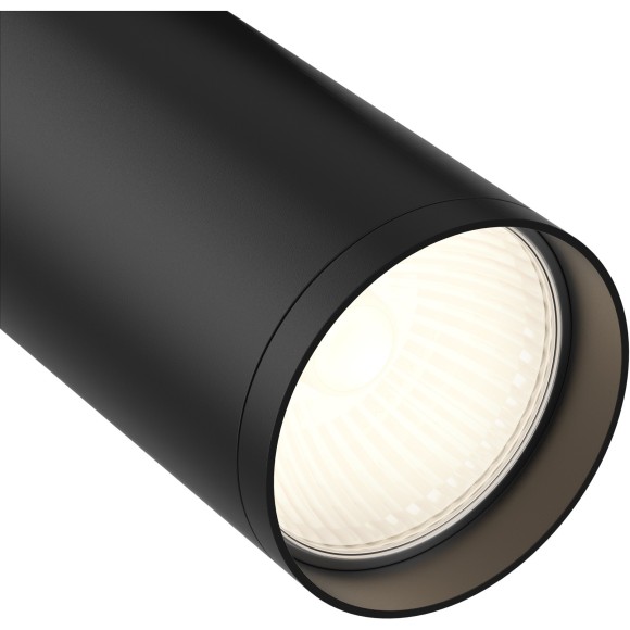 Однофазный двужильный трековый светильник Maytoni Unity TR020-1-GU10-B Focus S под сменную лампу GU10