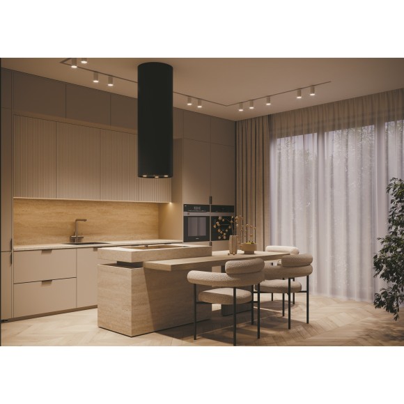 Однофазный двужильный трековый светильник Maytoni Unity TR020-1-GU10-B Focus S под сменную лампу GU10