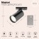 Однофазный двужильный трековый светильник Maytoni Unity TR020-1-GU10-B Focus S под сменную лампу GU10