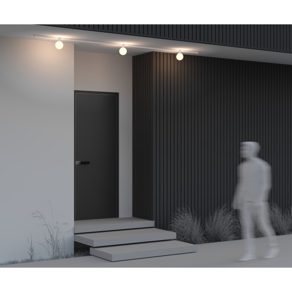 Уличный трековый светильник Outdoor O-TR01-1-S-9WW3K Уличный трековый светильник Outdoor O-TR01-1-S-9WW3K