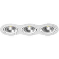 Встраиваемый светильник Lightstar i936060606 Intero 111 под лампы 3xGU10 150W