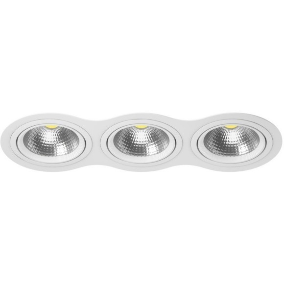 Встраиваемый светильник Lightstar i936060606 Intero 111 под лампы 3xGU10 150W