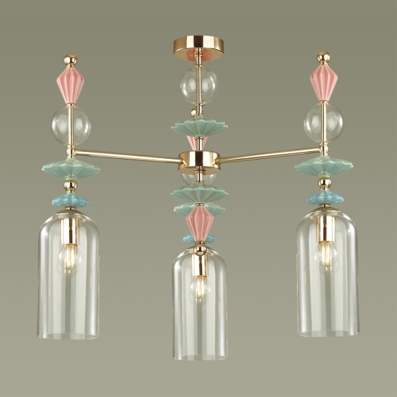 Люстра потолочная Odeon Light 4855/3C BIZET под лампы 3xE14 3*40W Люстра потолочная Odeon Light 4855/3C BIZET под лампы 3xE14 3*40W