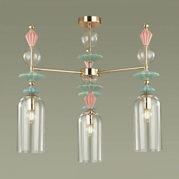 Люстра потолочная Odeon Light 4855/3C BIZET под лампы 3xE14 3*40W Люстра потолочная Odeon Light 4855/3C BIZET под лампы 3xE14 3*40W